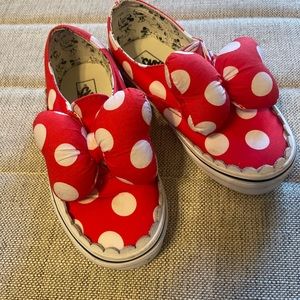 Size 12 Girls Vans Minnie Mouse